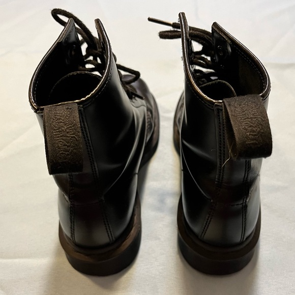 Dr.Martens 1460 MONO SMOOTH LEATHER LACE UP BOOTS size 7 - Picture 2 of 9
